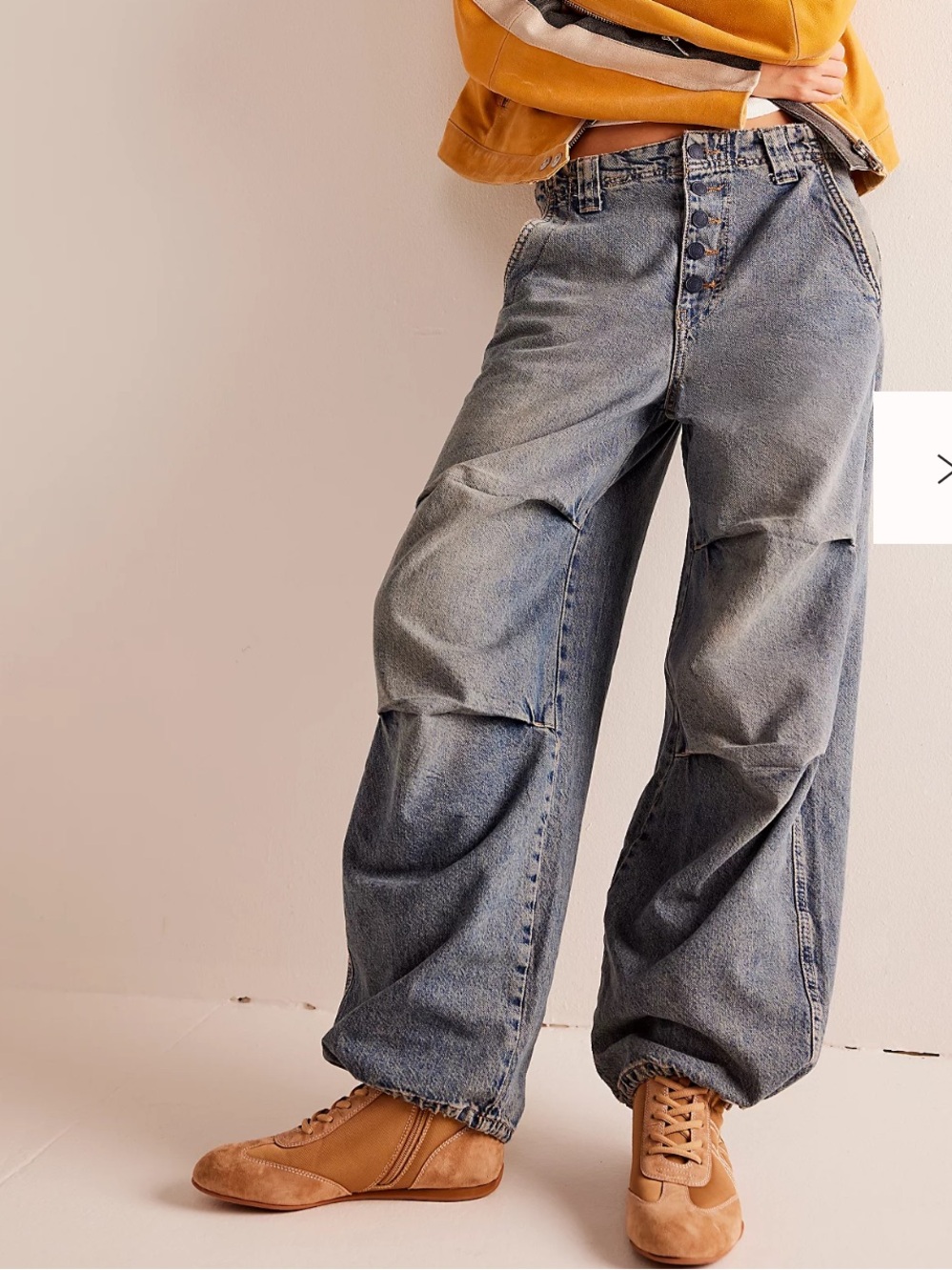 Free People We The Free Newbies Solid Slouchy Jeans